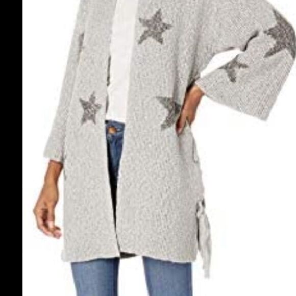 Cupcakes and Cashmere Star Jacquard Cardigan NEW - Picture 2 of 3